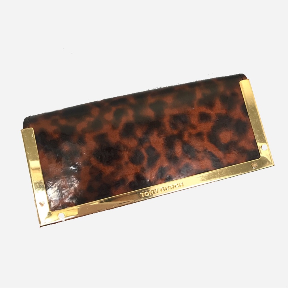 Tory Burch Sunglass Case Tortoise - Picture 3 of 7